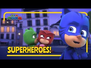 EPIC Catboy Moments! | Superheroes | PJ Masks