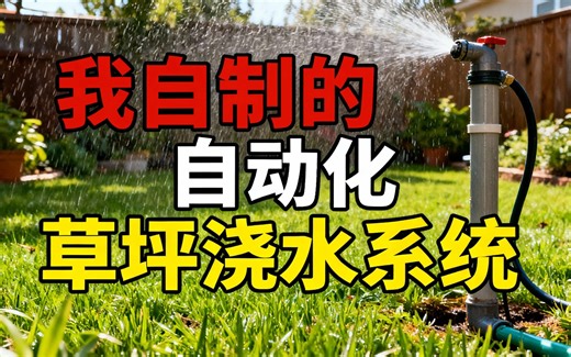 [中配]我自制的自动化草坪浇水系统 - The Lab-X