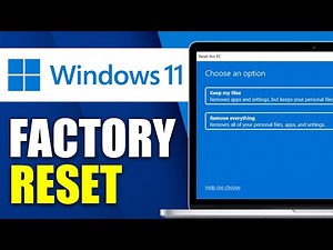 How To Reset Windows 11 (Factory Reset)