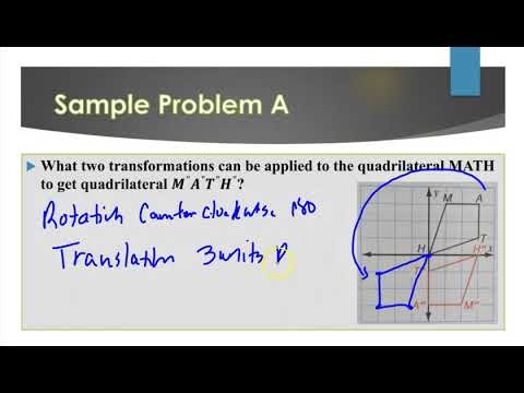 Lesson 10-11 Combine Transformations