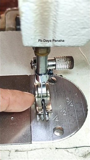sewing machine foot shift tutorial #sewing #diy