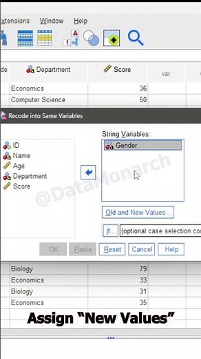 SPSS Recode Secrets Revealed
