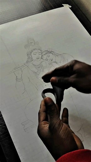 Radhika and Mohan ki Adbhut Love picture drow 🩷👌Part -2 #radheradhe