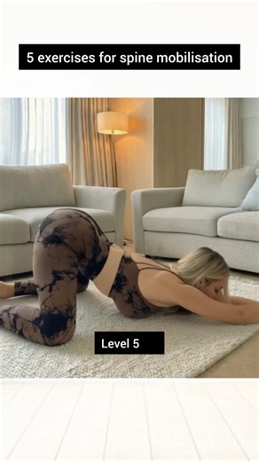 5 steps for spine to create a balance and mobilisation #motivation #gym #yoga #shortvideo #shorts