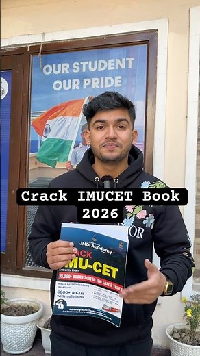 Crack Imucet Book by Jmdi Academy - Best Book for Imucet 2026