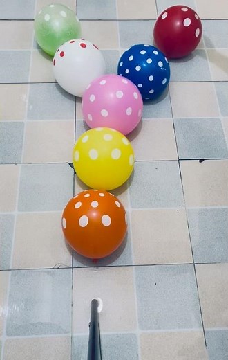 Collection of Small Emoji Highlights and Beautiful Exploding Polka Dots #asmr #balloon #atisfying