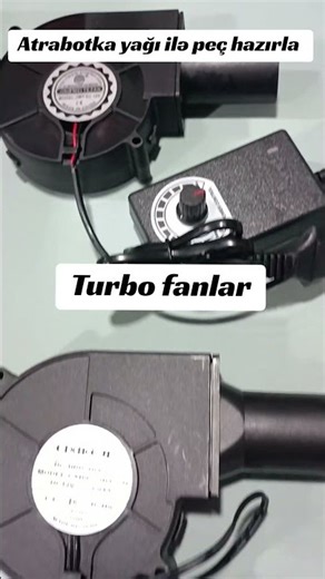 Turbo fan 12 volt Atrabotka yağı ilə işləyən peçlərin hazırlanmasında istifadə olunan fan #21shop