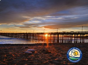 1.7K views · 41 reactions | Known in the past as the Ventura Wharf and the San Buenaventura Wharf, the charming wooden Ventura Pier is designated as Ventura Historic Landmark No. 20. Since its completion in 1872, the pier proudly holds the title of the oldest pier in the entire state and a popular local gathering place. City of Ventura - Government Museum of Ventura County | County of Ventura - Government | Facebook