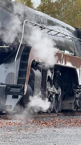 108K views · 4.8K reactions | Queen of Steam departs Goshen, VA Sept 27, 2025 beautiful J class locomotive! #railroad #railroadhistory #steamlocomotive #trains #railroads #reels #AmericanRailroads | Big Trains | Facebook