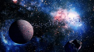 Alien planet exploration space towards milky way galaxy