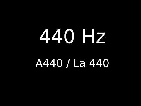 Sine Wave A - 440 Hz for 15 minutes - Test Tone / La 440