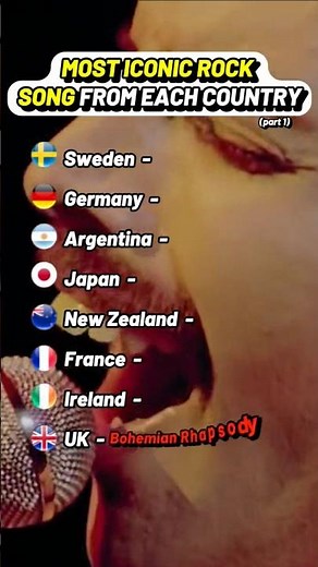 Which One's Your Country's Best Rock Song #rockmusic #iconic #debate