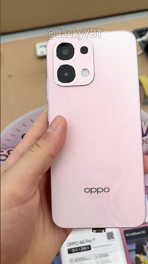 Oppo A6 Pro 5G Coral Pink first look! #oppo #oppoa6pro