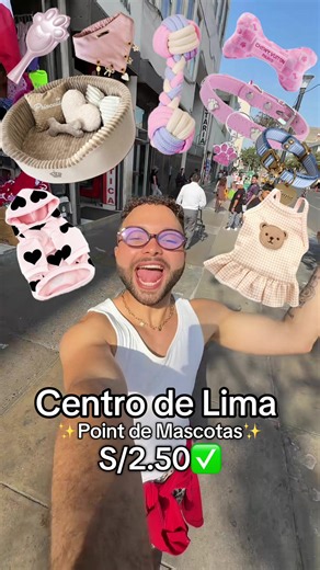 Point de mascotas en Centro de Lima: El Real ropa y accesorios