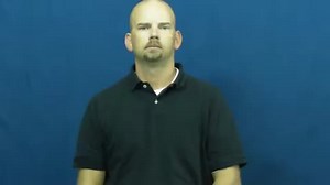 Watch how to sign 'circular file' in American Sign Language.