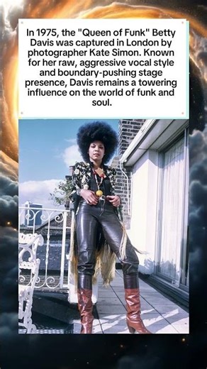 The Queen of Funk: Betty Davis in London 1975 🎸
