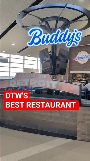 The BEST Restaurant at the Detroit Airport