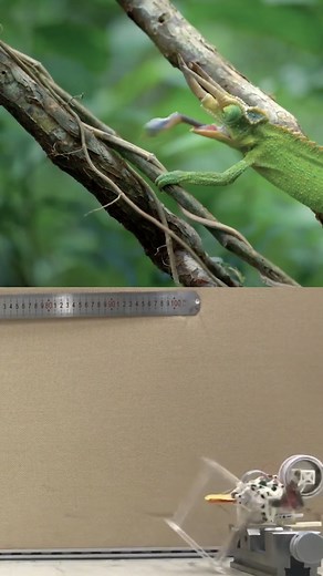 Unstoppable Gadgets on Instagram: "This robot uses a tongue to snatch objects a meter away THE SNATCHER - CHAMELEON INSPIRED MANIPULATOR https://www.youtube.com/watch?v=FO0vt9zbAgk"