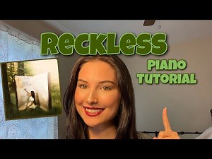 “Reckless” -Madison Beer easy piano tutorial!