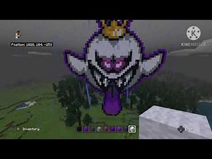 minecraft pixel art king boo tutorial