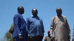 Senior Presidential Advisor Gen. Kuol Manyang Juuk visits Awerial County, Lakes State to assess the allocated land for the Agricultural Research Center for the Faculty of Agriculture at John Garang Memorial University of science and technology. | SSBC News