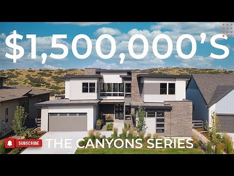 INSIDE A 5 BDRM INFINITY MODEL HOME IN THE CANYONS AT CASTLE PINES | NEAR DENVER, CO | NEW HOME TOUR