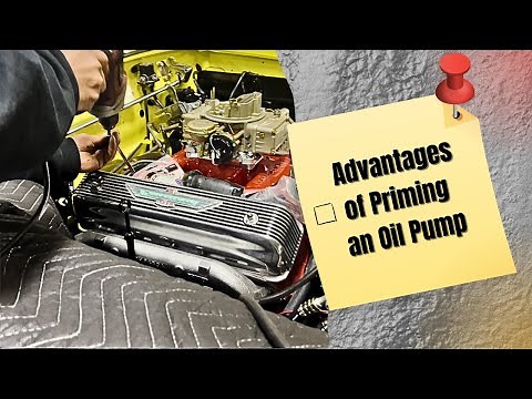 Priming an Oil Pump