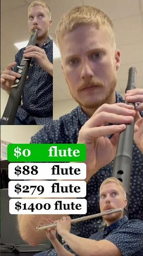 Cheap vs expensive flutes