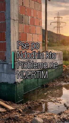 Pse po ndodhin këto probleme në ndërtim! . . . #arbershalaarchitects #interior #banese #shtepi #architecture
