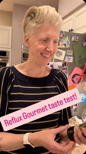 Moon Hill Family Medicine on Instagram: "Nothing says holiday celebrations like trying the latest supplements to help with heartburn with your closest friends. I always like to try things that I recommend to my patients. Top tips: vanilla caramel is delicious and if you are measuring out your teaspoon just beware of the suction cup action on your tongue getting your full dose out 🙃 Order on Reflux Gourmet’s website. #familymedicine #directprimarycare #arizonaliving #tucson #integrativemedicine 