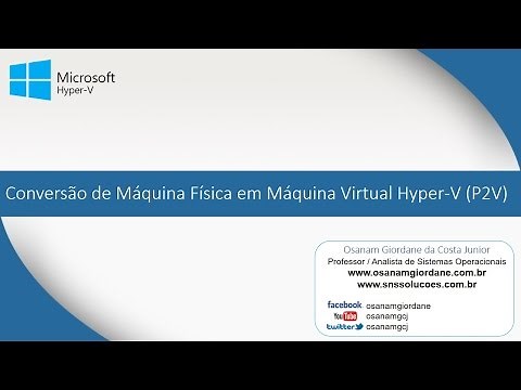 Conversão de Máquinas Físicas em Virtuais Hyper-V | P2V - Disk2VHD | #012