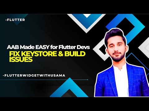 Create AAB File in Flutter | App Bundle Error Fixed | Keystore Not Found & bundleRelease Signing