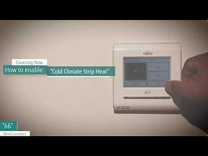 Fujitsu UTY RNRUZ5 Remote Controller Setup