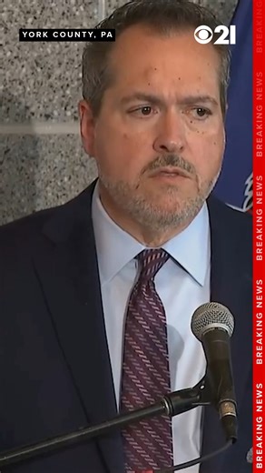 Matthew Ruth, 24, killed his ex-girlfriend's dog in addition to three detectives with Northern York County Regional Police Department. FULL PRESS CONFERENCE: https://bit.ly/4nEGuaG #breaking #shooting #police #officers #detective #news #investigation #crime | Local 21 CBS News, WHP Harrisburg