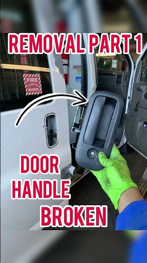 GMC Savana Door Handle Removal Part 1