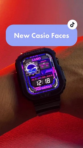 3 new Casio Apple watch faces updated for Clockology 2.0! #applewatch #clockology #casioapplewatch