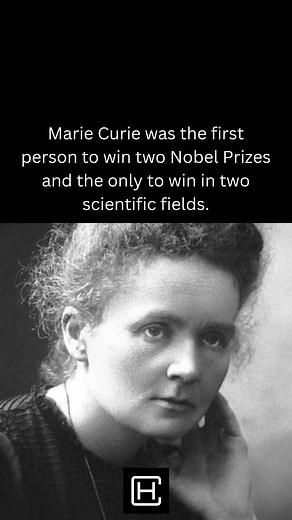 Marie Curie is one of the greatest female scientists ever. She famously won the Nobel Prize in Physics with her husband Pierre in 1903 and became a global sensation for their work on radiotherapy. Her dedication to this field ultimately cost her her life as she passed away in 1934 from the results of radiation exposure. Her belongings remain radioactive today. Curie less famously won a second Nobel Prize in Chemistry for discovering the elements radium and polonium. This tends to be overshadowed