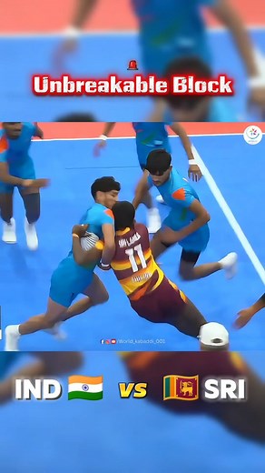 “One block. One shock.”🌪️⚡😱 . . . . . #kabaddi #india #asiangames #goviral #explorepage #kabaddilovers🤼‍♂️🤼‍♂️💯 #defence #trendingreels #kabaddireels #winning #instagram #facebook #youtube #followformore | Worldkabaddi001