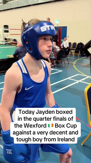 Jayden Price's Quarter Finals Victory at Wexford Box Cup
