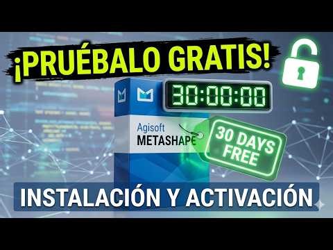 Free Trial! How to Install and Activate Agisoft Metashape (30 Days) @Agisofr Metashape