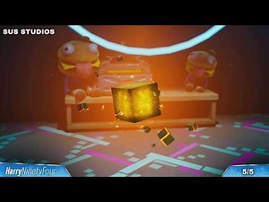 Find all Chaos Cubes in or Around Sus Studios Locations - Fortnite