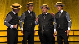 A Barbershop Quartet Performs a Medley of the Modern Songs That Will Be 'Good Old Songs' 20 Years From Now