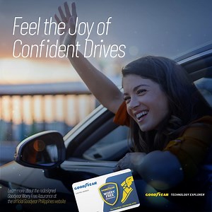 132K views · 95 reactions | Feel the freedom to fully embrace every road with confidence that lets you enjoy the ride. #GoodyearPH #GoodyearWorryFreeAssurance #GoodyearTechnologyExplorer | Goodyear | Facebook