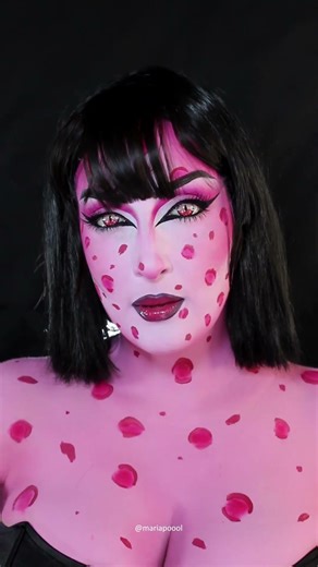 Kitty Makeup Transformation | Maria Pol #bodypaint #makeup #cat