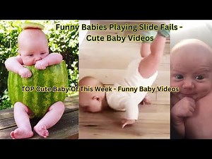 Baby fails of the week - Try not to Laugh #funny Fails compilation 2025