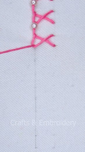 37K views · 211 reactions | Easy basic hand embroidery for beginners #handmade #diy #reelsfb #tutorial #satisfying #viralvideo #stitch #design #support #fypシ゚ #trending #embroidery #cute #easy #useful #hand #viralreels #everyone #viral #border #reels #fbreels #reelsvideo | Crafts & Embroidery | Facebook