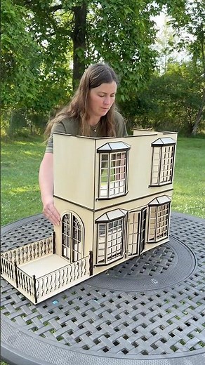 1:12 Doll Boutique Assembly ✨ Mini Shop with Terrace #dollhouse #diy #roombox #miniatures