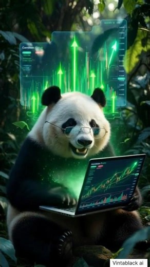 Meet the Smartest Panda in the Jungle! 🚀🐼 #Shorts #PandaShorts #DigitalPanda #VINTABLACKRSV