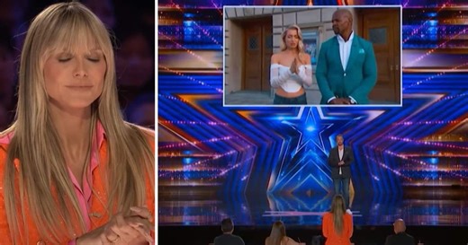 Mentalist couple drop jaws as they read Heidi Klum’s mind from outside ‘AGT’ building in wild TV moment