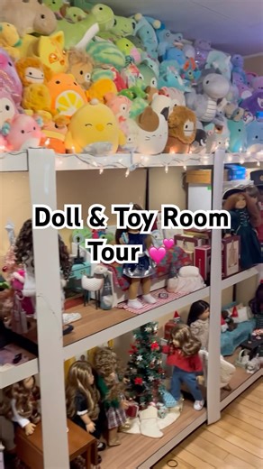 💗Doll & Toy Room Tour! #americangirl #doll #toys #toycollector